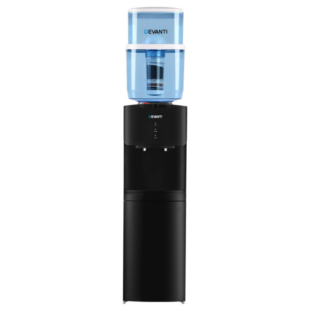 Water Cooler Chiller Dispenser Bottle Stand Filter 22L Purifier Black