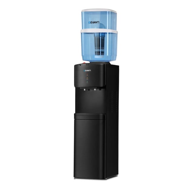 Water Cooler Chiller Dispenser Bottle Stand Filter 22L Purifier Black Image 3