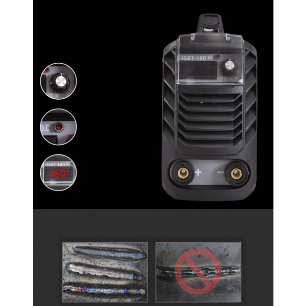 180amp Welder Dc Igbt Inverter Arc Welding Machine Image 4
