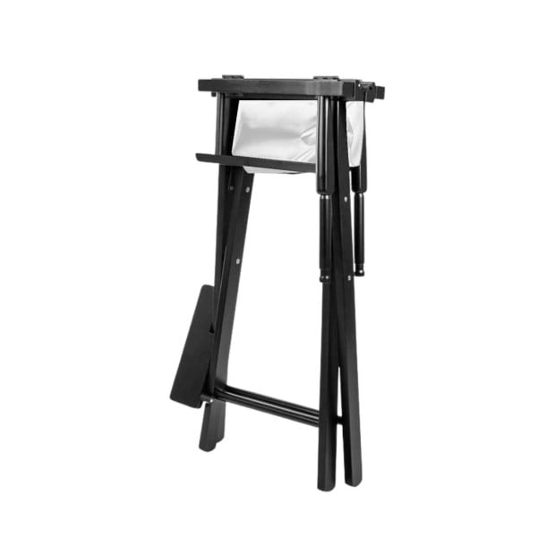 Sarantino Tall Directors Chair - White Image 4
