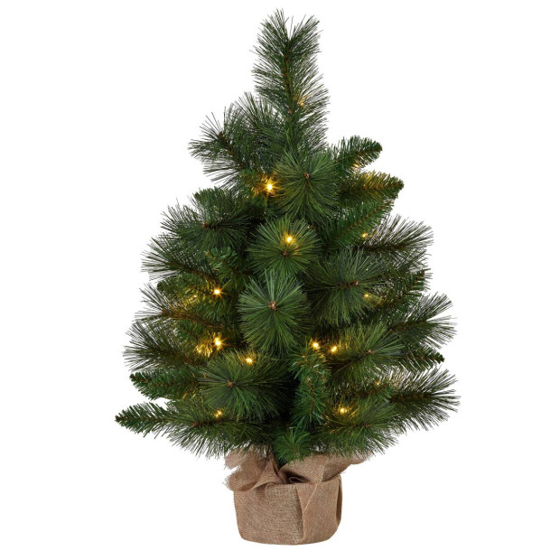 Christabelle 61cm Battery-Operated Christmas Tree with Multi-Function Lights - Dorset Pine Image 4