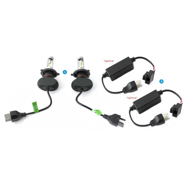 Cosmoblaze H4 180w 18000lm Seoul Csp Chips Led Headlight Kit Elinz Image 8