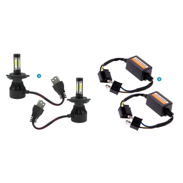 H4 160W Car Led Headlight Kit Without Canbus Image 6