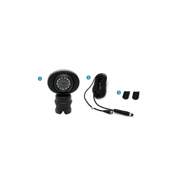 Elinz Side View Mirror Arm Rearview Camera 600tvl Ip68 4pin Ccd Image 8