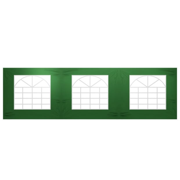 Wallaroo 6x6 Outdoor Event Green Replacement Window Wall Marquee Image 2