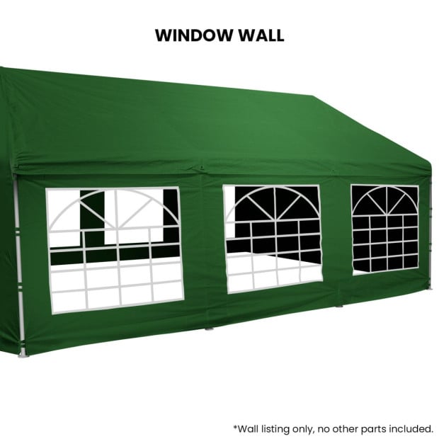 Wallaroo 6x6 Outdoor Event Green Replacement Window Wall Marquee Image 3