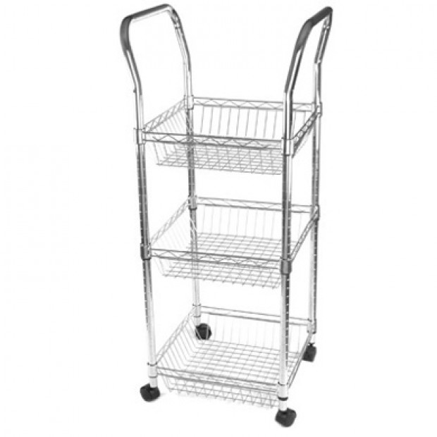 Wireform mobile basket trolley 450x450