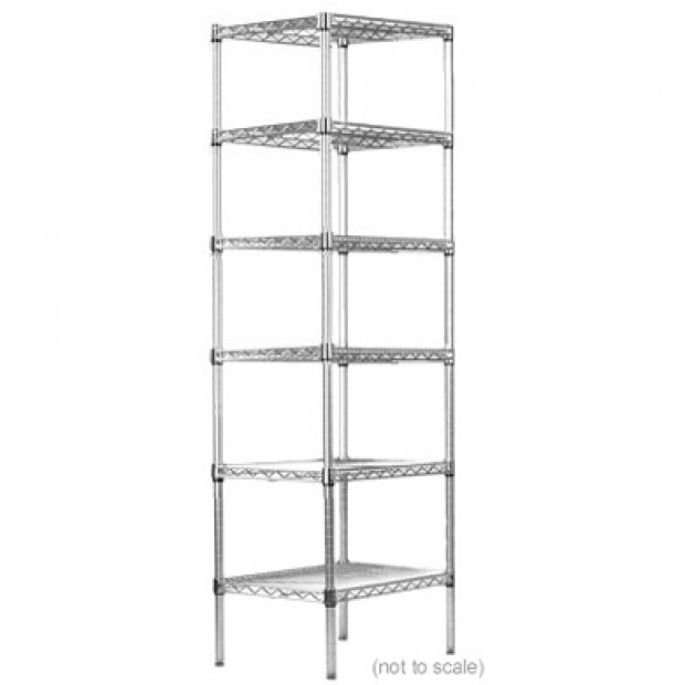 6 level wire shelving unit 350x350