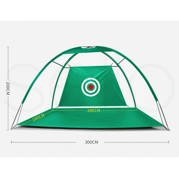 3M Golf Practice Net Hitting Driving Chipping Cage Training Aid Green Image 3