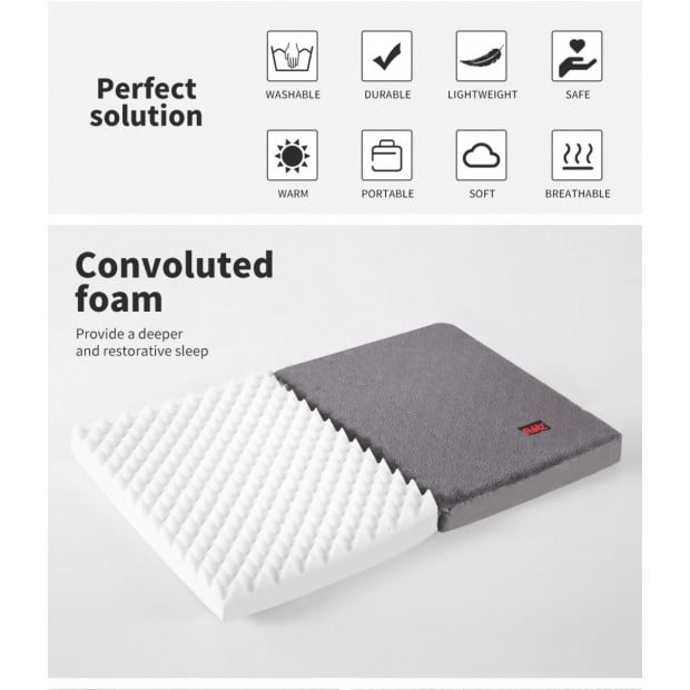 Pet Bed Grey Polyester Size L Image 4