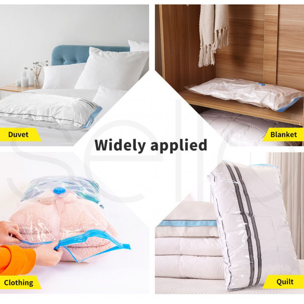24 Pcs 60x80cm Vacuum Storage Bags Image 3