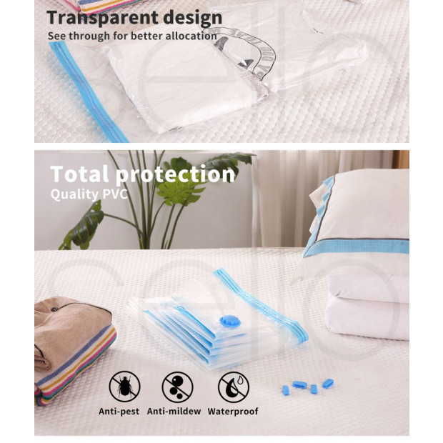 24 Pcs 60x80cm Vacuum Storage Bags Image 5