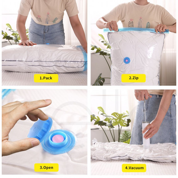 24 Pcs 60x80cm Vacuum Storage Bags Image 6