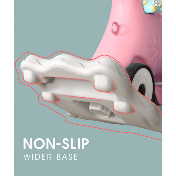 Bo Peep 2 in 1 Balance Bike And Rocker-Pink Image 12