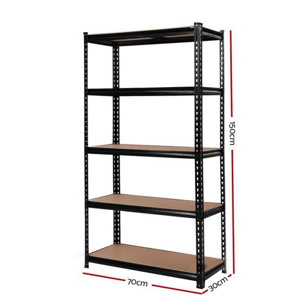6 x 1.5m Garage Shelving Warehouse Rack Storage Shelves Pallet Racking Image 2