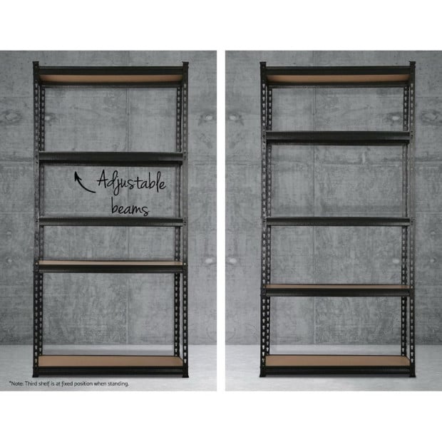6 x 1.5m Garage Shelving Warehouse Rack Storage Shelves Pallet Racking Image 7