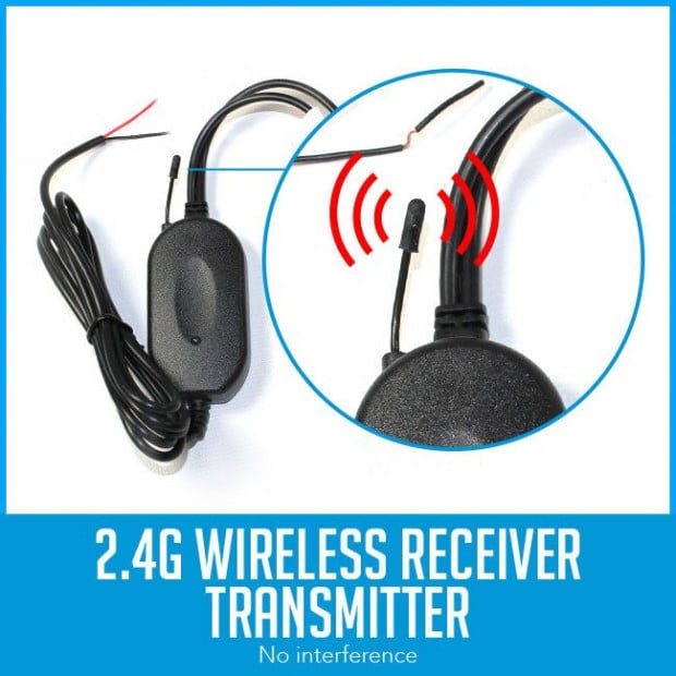2.4g Wireless Receiver Transmitter 12v Connect Image 2