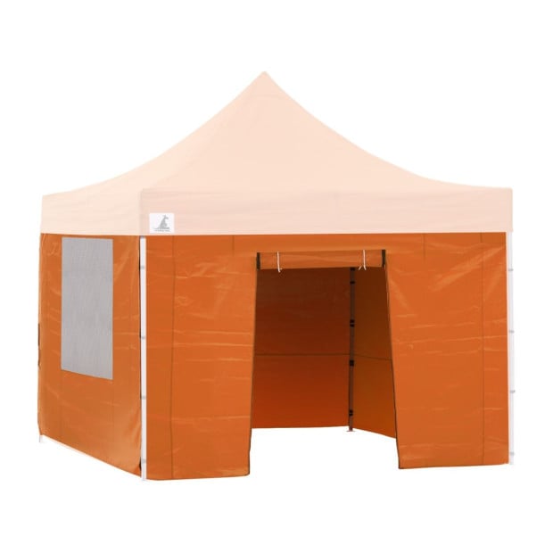 Wallaroo 3x3 Gazebo Pop-Up Marquee Orange Wall Set Replacement