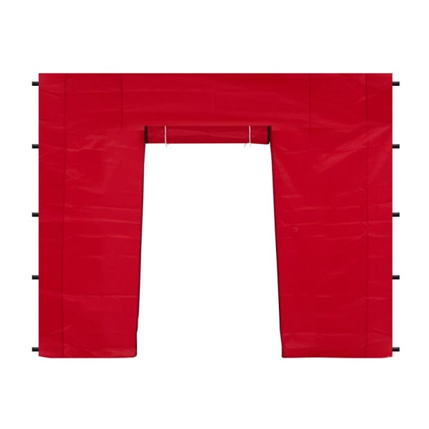 Wallaroo 3x3 Gazebo Pop-Up Marquee Red Wall Set Replacement Image 2