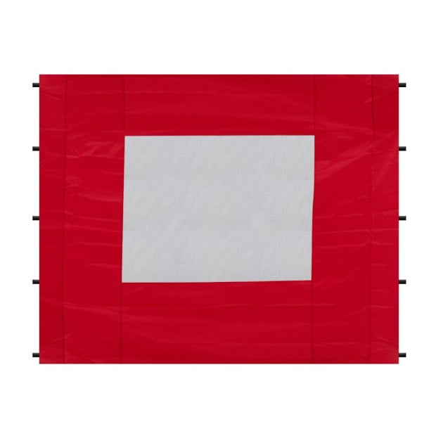 Wallaroo 3x3 Gazebo Pop-Up Marquee Red Wall Set Replacement Image 3