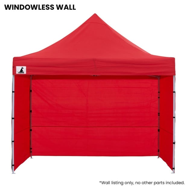 Wallaroo 3x3 Gazebo Pop-Up Marquee Red Wall Set Replacement Image 8