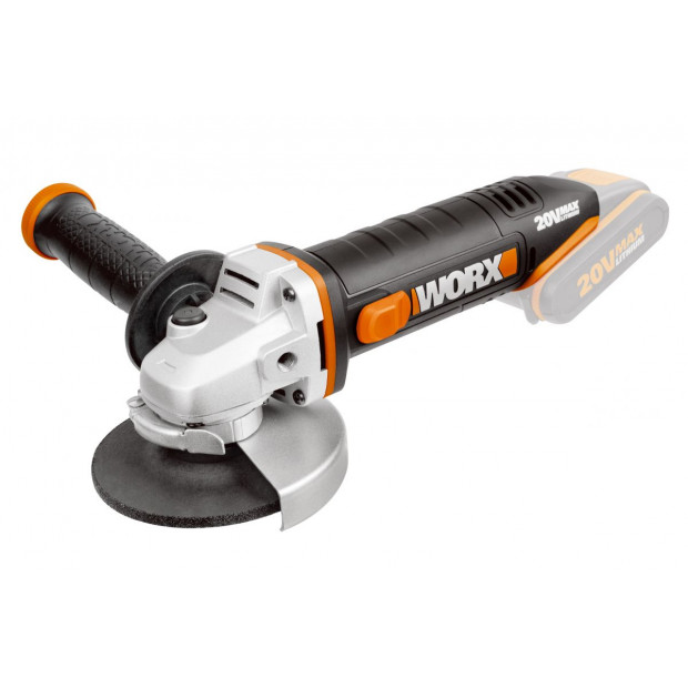 WORX WX800.9 Angle Grinder 20V MAX 115mm Cordless Angle Grinder