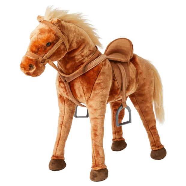 Jiggle & Giggle Large Standing Soft Plush Toy - Horse Image 2