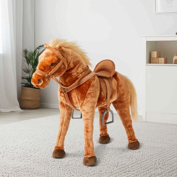Jiggle & Giggle Large Standing Soft Plush Toy - Horse Image 6