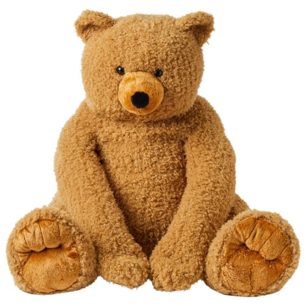 Jiggle & Giggle Large Sitting Soft Plush Toy Teddy Bear Image 2