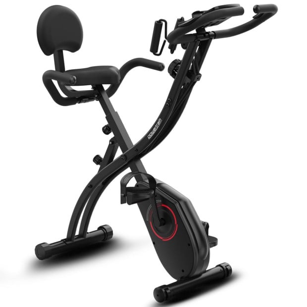 Powertrain 135E 4-in-1 Foldable X-Bike with LCD Display and Resistance Bands Image 2