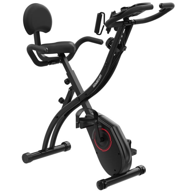 Powertrain 135E 4-in-1 Foldable X-Bike with LCD Display and Resistance Bands Image 2