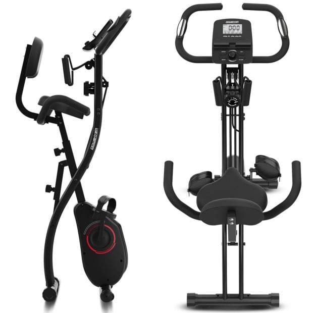 Powertrain 135E 4-in-1 Foldable X-Bike with LCD Display and Resistance Bands Image 8