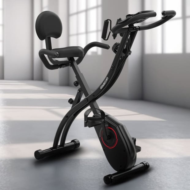 Powertrain 135E 4-in-1 Foldable X-Bike with LCD Display and Resistance Bands Image 14