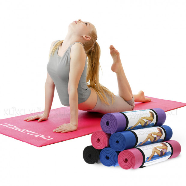 Powertrain 10mm NBR Yoga Exercise Mat