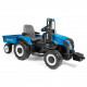 Holland T8 Battery Operated Ride On 12 Volt with Trailer Image 2 thumbnail