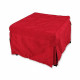 Ottoman Folding Bed - Red thumbnail