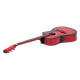 Karrera 40in Acoustic Guitar - Red Image 6 thumbnail