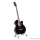 Karrera 43in Acoustic Bass Guitar - Black thumbnail