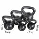 5pc Kettlebell kit exercise weights Image 4 thumbnail