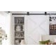 2.44m Antique Classic Sliding Barn Door Track Kit For Single Door Image 5 thumbnail