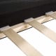 Queen Size PU Leather Bed Frame - Black Image 6 thumbnail