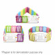 Cuddly Baby Plastic Baby Playpen Extension Panel / 2 Pieces Image 5 thumbnail