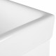 Bathroom Vanity Ceramic Basin Sink Cabinet Wall Hung White Image 6 thumbnail