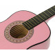 Childrens no-cut acoustic guitar - Pink Image 4 thumbnail
