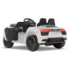 R8 Spyder Audi Licensed Kids Electric Ride On Car Remote Control White Image 4 thumbnail