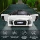 R8 Spyder Audi Licensed Kids Electric Ride On Car Remote Control White Image 6 thumbnail