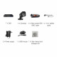 UL-TECH 4CH 5 IN 1 DVR CCTV Security System Video Recorder 4 Cameras Image 4 thumbnail