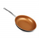 3pcs Ceramic Copper Non-stick Frying PanFry Pan Cookware Image 1 thumbnail