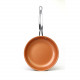 3pcs Ceramic Copper Non-stick Frying PanFry Pan Cookware Image 3 thumbnail