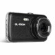 UL Tech 4 Inch Dual Camera Dash Camera - Black Image 1 thumbnail